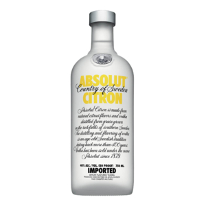 Vodka Absolut  Citron 750cc