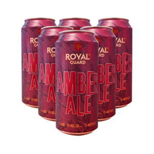 Royal Guard Amber Ale lata 470 CC x 6