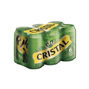 Cerveza  Cristal lata 350 CC x 6