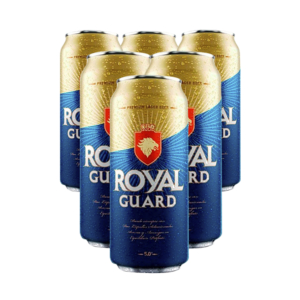 Cerveza Royal Guard lata 470 CC x 6