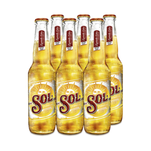 Cerveza Sol 330 ml bot x 6